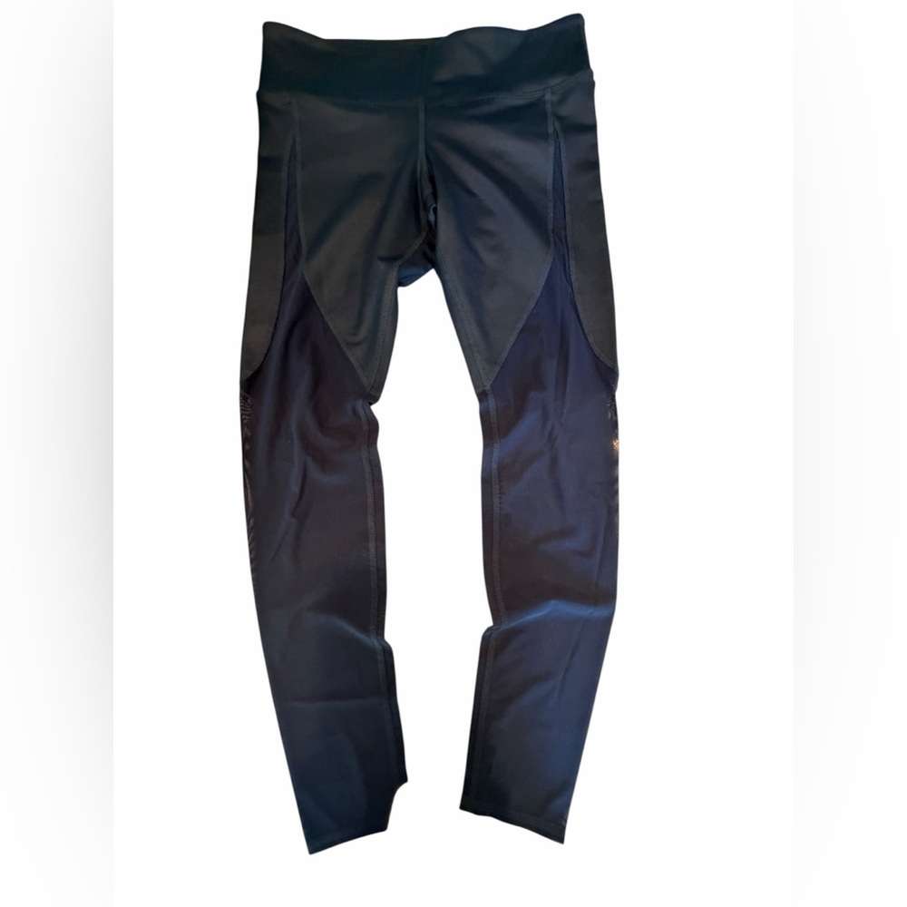 Alo Navy Airlift Rebel  Performance Leggings 7/8 length